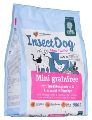 Green Petfood sucha karma dla psów InsectDog Mini Grainfree 900g