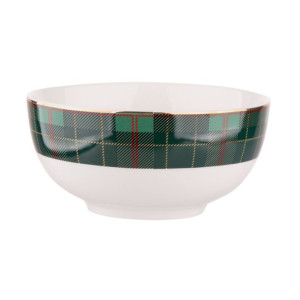 Miska salaterka porcelanowa świąteczna Winter Forest 14 cm