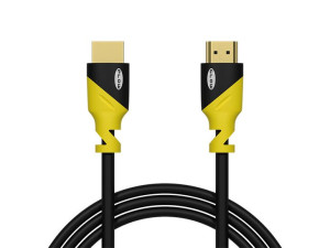 Przył.hdmi-hdmi yellow proste 1,5m 4k