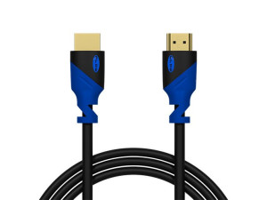 Przył.hdmi-hdmi blue proste 1.5m 4k