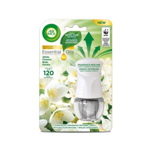 Air Wick Elektryczny Białe Kwiaty 19 ml Komplet