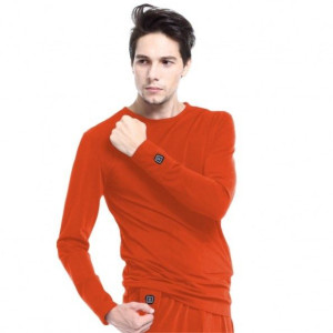 Bluza z ogrzewaniem Glovii GJ1RM (M  kolor czerwony)