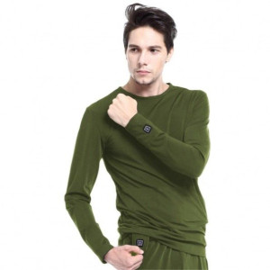 Bluza z ogrzewaniem Glovii GJ1CXL (XL  kolor zielony)