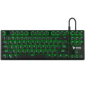 Klawiatura mechaniczna SAVIO TEMPEST SAVGK-TEMPEST BROWN ((EU)  kolor czarn