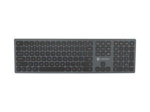 Natec Klawiatura Bezprzewodowa Dolphin Us Slim Bt+2.4ghz X-scissors Nkl-168