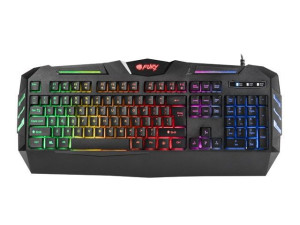 Klawiatura membranowa NATEC Fury Spitfire NFU-0868 (USB 2.0  kolor czarny)