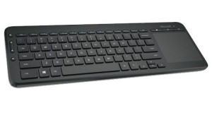 Klawiatura Microsoft All-in-One Media Keyboard N9Z-00022 (USB  kolor czarny