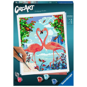 RAVENSBURGER CreArt Zakochane flamingi