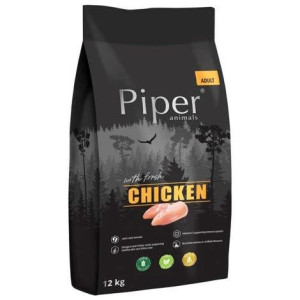 DOLINA NOTECI Piper Animals z kurczakiem 12 kg , karma sucha dla psa