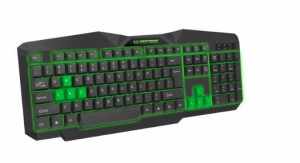 Klawiatura Esperanza TRIONS EGK201G (USB  (US)  kolor czarny)