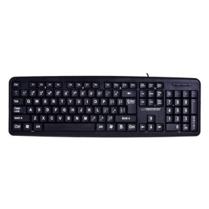 Klawiatura Esperanza Florida EK129 (USB 2.0  (US)  kolor czarny)
