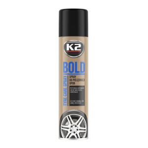 K2 BOLD 600ml - preparat do nabłyszczania i konserwacji opon
