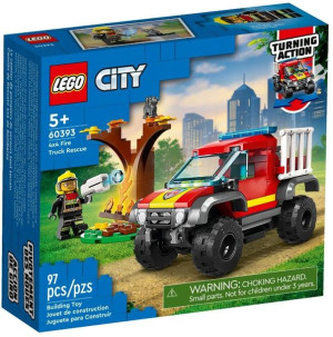 LEGO City 60393 Wóz strazacki 4x4 - misja ratunkowa