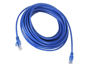 Przyłącze patchcord utp 10m niebieski