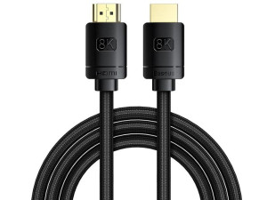 BASEUS Kabel 8K HDMI 2m 2.1 High Definition Series, 60Hz, 3D, HDR, 48Gbps (