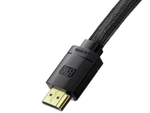 BASEUS Kabel HDMI 1m High Definition Series, 8K 60Hz, 3D, HDR, 48Gbps (CAKG