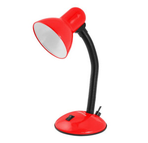 Esperanza lampka biurkowa e27 arcturus czerwona