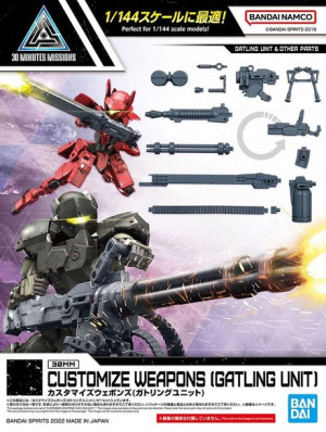 30mm 1/144 Customize Weapons (gatling Unit)