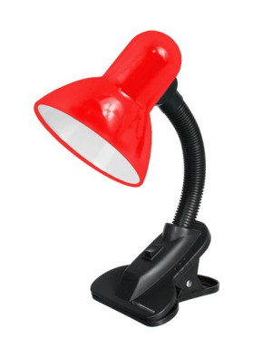 Esperanza lampka biurkowa e27 procyon czerwona