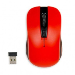 Mysz IBOX LORIINI IMOF008WR (optyczna  1600 DPI  kolor czerwony)