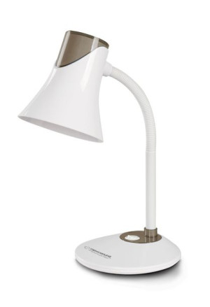 Esperanza lampka biurkowa e27 polaris czarna
