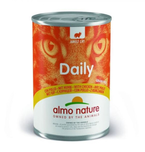 Almo Nature Daily karma mokra dla kota z kurczakiem 400g