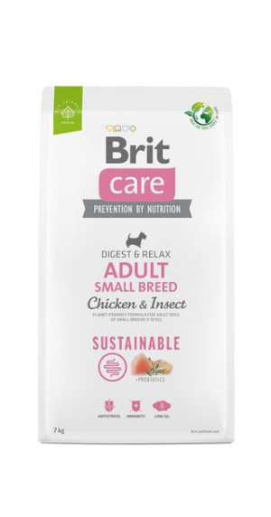 Brit Care Dog Sustainable Adult Chicken Insect 7kg