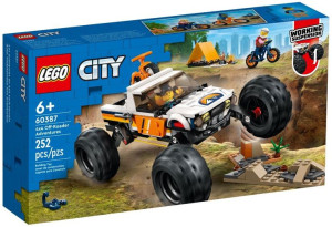 LEGO City 60387 Przygody samochodem terenowym z napedem 4x4
