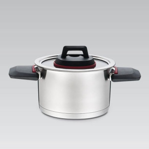 Garnek ze skład.uszami+pokrywka MR-3530-20  3,2L