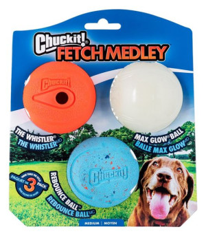 Chuckit! Fetch Medley Medium 3pak