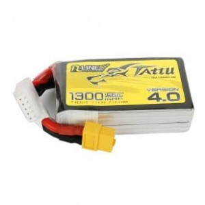 1300mAh 14.8V 130C TATTU R-Line Gens Ace XT60