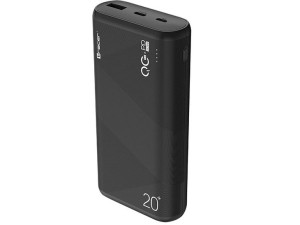 Power bank TRACER AMOS 20000mAh QC3.0-PD20W BK czarny