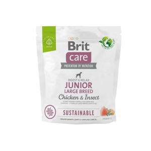 Brit Care Dog Sustainable Junior Chicken Insect 1kg