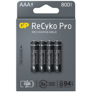 Gp 4 X Akumulatorki Aaa / R03 Gp Recyko Pro Ni-mh 800mah 85aaahcb-5eb4