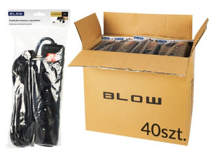 Przedłużacz pr-470wsp 3m 4gu 3x1,5 cz op