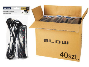 Przedłużacz pr-470p 3m 4gu 3x1,5 cza op