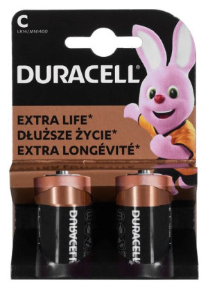 Zestaw baterii alkaliczne Duracell (x 2)