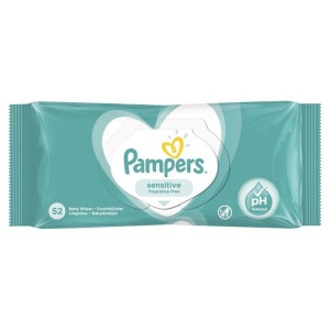 Zestaw chusteczek Pampers Sensitive 52szt