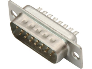 D-sub db15(m) wt.na kabel