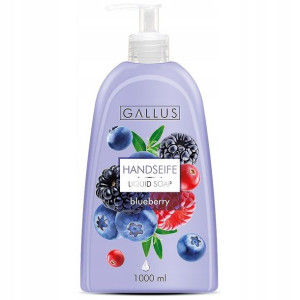 GALLUS Mydło w płynie 1L Blueberry Jagoda