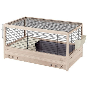 CAGE ARENA 100 BLACK- klatka dla świnki morskiej 100x62,5x51 cm
