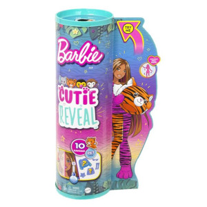 Barbie Cutie Reveal Lalka Seria Dżungla HKP99