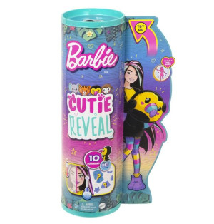 Barbie Cutie Reveal Lalka Seria Dżungla HKR00