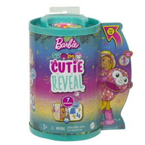 Barbie Cutie Reveal Chelsea Lalka Seria Dżungla HKR14