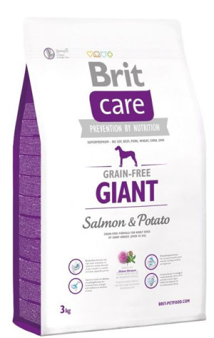 Brit Care Dog Grain-Free Giant Salmon 3kg