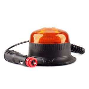 Lampa ostrzegawcza w21ml magnetyczna / r65 r10 18led 12/24v ip56