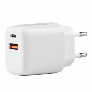 Ładowarka sieciowa pro-09 usb+usb-c 20w quick charge 230v