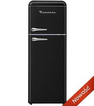 Lodówka Retro Ravanson LKK-210RB (545mm x 1470mm x 585 mm  157l  Klasa A++