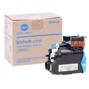 Konica-Minolta Toner TNP-51 A0X5455 Cyan