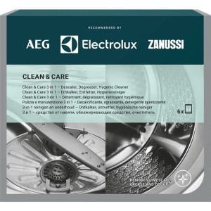 Preparat do pralki i zmywarki CLEAN&CARE ELECTROLUX M3GCP400 6 szt.